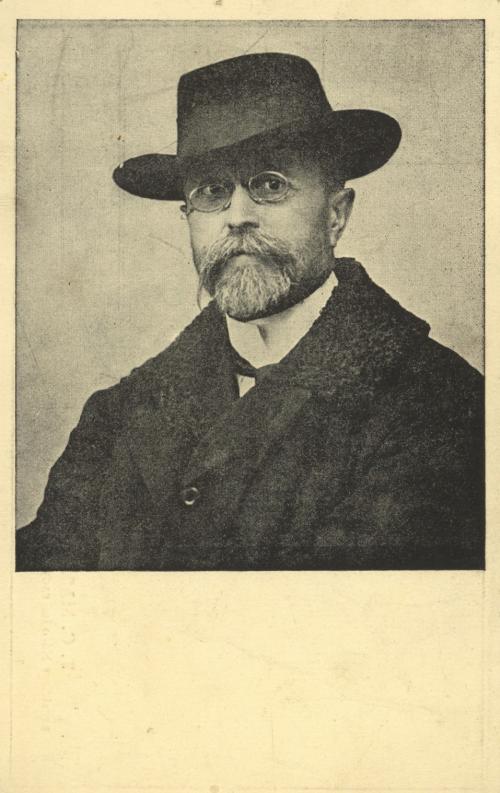 T.G. Masaryk v roce 1910 jako říšský poslanec ve Vídni 