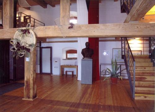 Interiér muzea T. G. Masaryka v Lánech